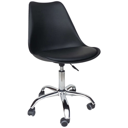Picture of BS1300 BLACK OFFICE CHAIR