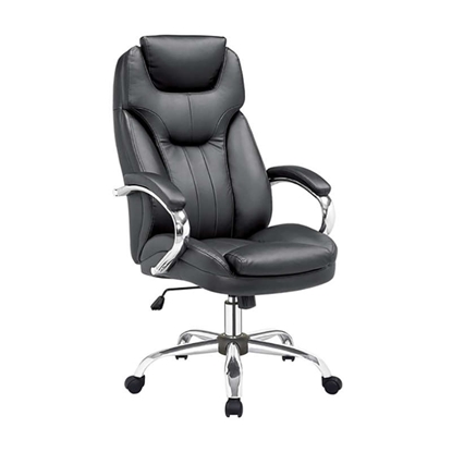Picture of BS3200 BLACK PU MANAGER ARMCHAIR