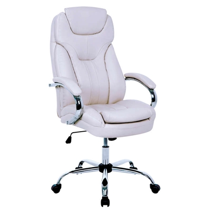 Picture of A3200 WHITE PU MANAGER ARMCHAIR