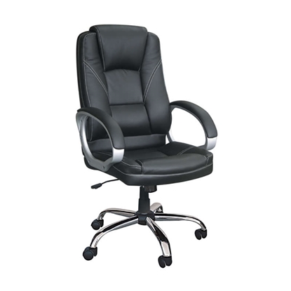 Picture of A5600 CH BLACK PU MANAGER ARMCHAIR