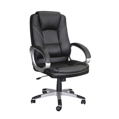 Picture of A5600 BLACK PU MANAGER ARMCHAIR