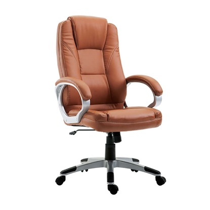 Picture of A5600 BROWN PU MANAGER ARMCHAIR