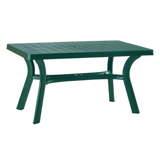 Picture of ROMA 80Χ140Χ72cm. GREEN TABLE