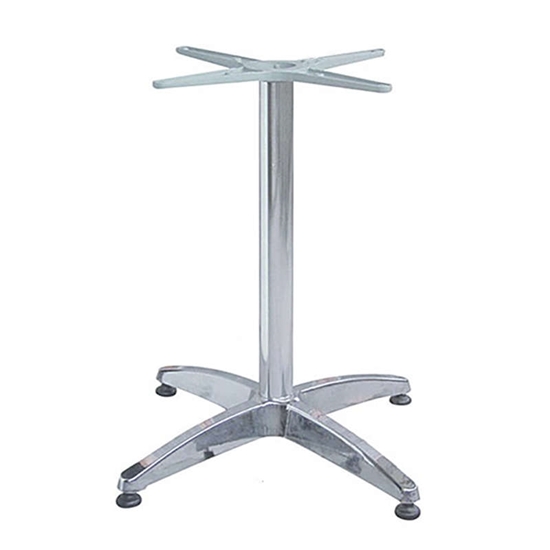 Picture of 4-LEGS BASE 58X58XH72cm. ALUMINIUM WITH ADJUSTABLE FEET