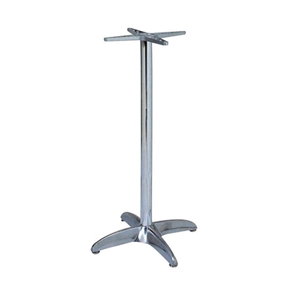Picture of 4-LEGS BASE BAR 58X58XH108cm. ALUMINIUM WITH ADJUSTABLE FEET