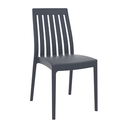 Picture of SOHO DARK GREY (20pcs) CHAIR POLYPROPYLENE