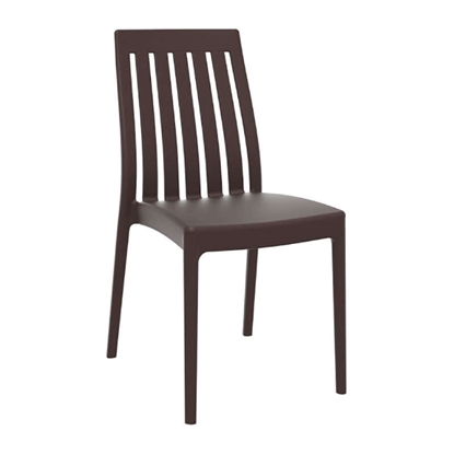 Picture of SOHO BROWN (20pcs) CHAIR POLYPROPYLENE