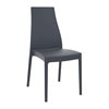 Picture of MIRANDA DARK GREY (4pcs/ctn) CHAIR POLYPROPYLENE