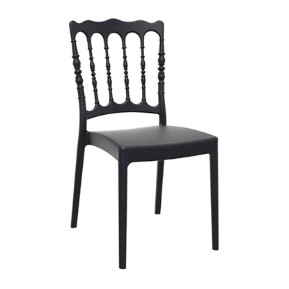 Picture of NAPOLEON BLACK CHAIR POLYPROPYLENE