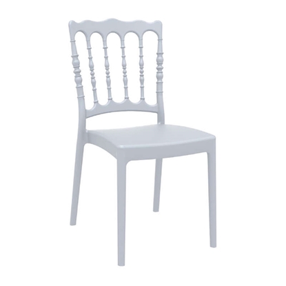 Picture of NAPOLEON SILVER GREY CHAIR POLYPROPYLENE