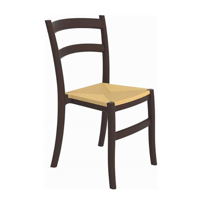 Picture of TIFFANY S DARK BROWN CHAIR POLYPROPYLENE
