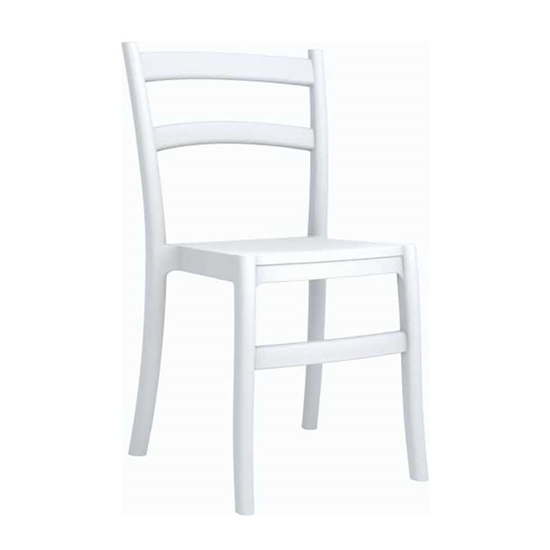 Picture of TIFFANY WHITE CHAIR POLYPROPYLENE