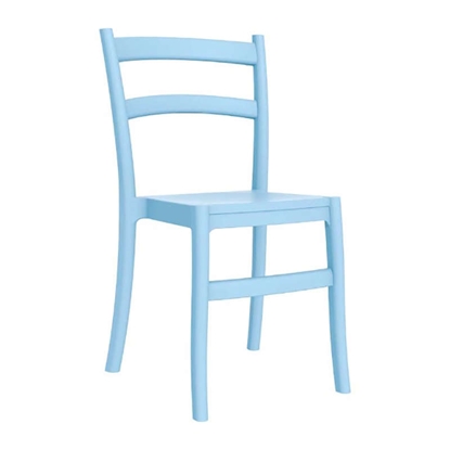Picture of TIFFANY LIGHT BLUE (24pcs) CHAIR POLYPROPYLENE