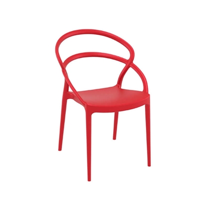 Picture of PIA RED CHAIR POLYPROPYLENE