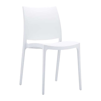 Picture of MAYA WHITE CHAIR POLYPROPYLENE