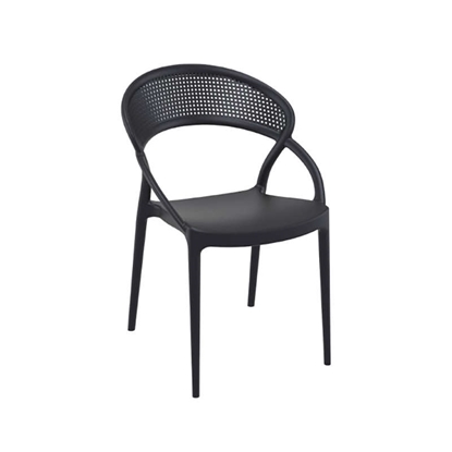 Picture of SUNSET BLACK CHAIR POLYPROPYLENE