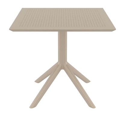 Picture of SKY TABLE 80X80X74cm TAUPE POLYPROPYLENE