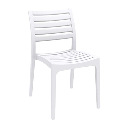 Picture of ARES WHITE CHAIR POLYPROPYLENE
