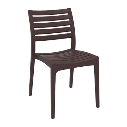 Picture of ARES BROWN CHAIR POLYPROPYLENE