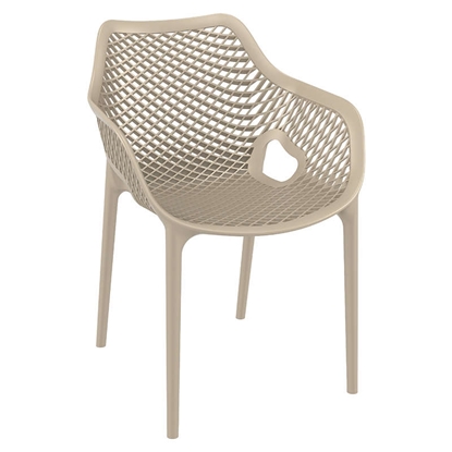 Picture of AIR XL TAUPE ARMCHAIR POLYPROPYLENE
