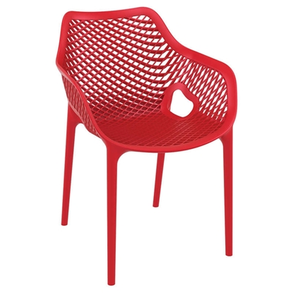 Picture of AIR XL RED ARMCHAIR POLYPROPYLENE
