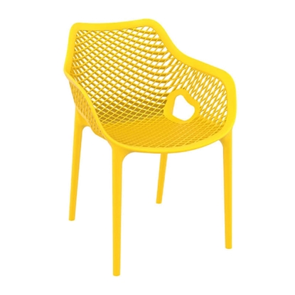 Picture of AIR XL YELLOW ARMCHAIR POLYPROPYLENE