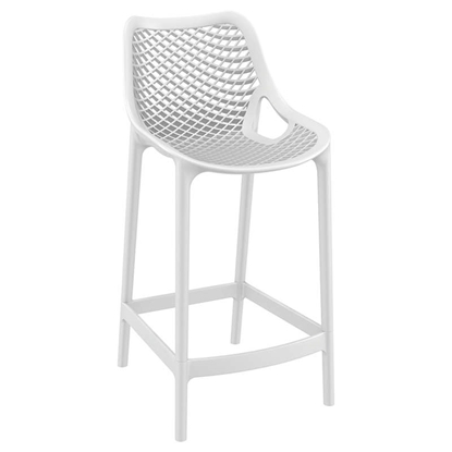 Picture of AIR 65cm. BAR STOOL WHITE POLYPROPYLENE