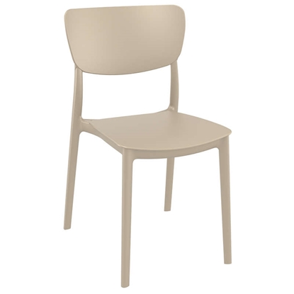 Picture of MONNA TAUPE CHAIR POLYPROPYLENE