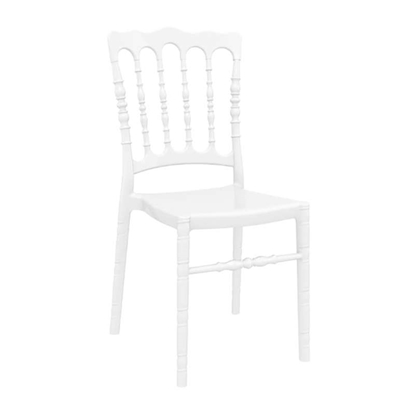 Picture of OPERA GLOSSY WHITE (4pcs/ctn) CHAIR