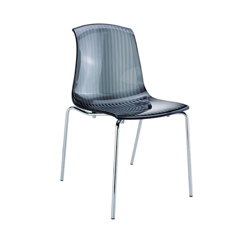 ALLEGRA BLACK TRANSP. ΚΑΡΕΚΛΑ 50Χ54Χ82εκ.