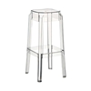 Picture of FOX 75cm. STOOL CLEAR TRANSP.