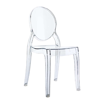 Picture of BABY ELIZABETH CLEAR TRANSP. SMALL CHAIR