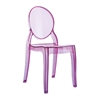 Picture of BABY ELIZABETH PINK TRANSP. SMALL CHAIR