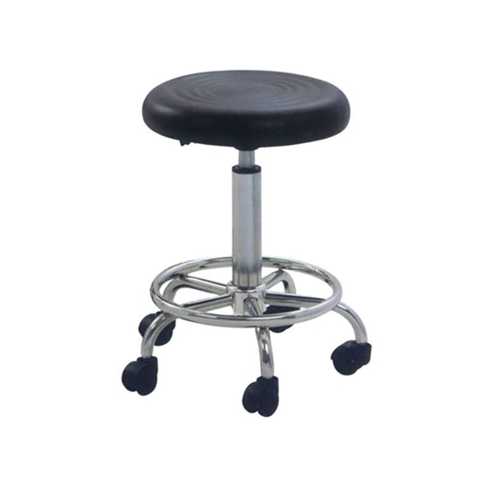 Picture of BAR70 BLACK PU (2pcs/ctn) OFFICE STOOL WITH GASLIFT