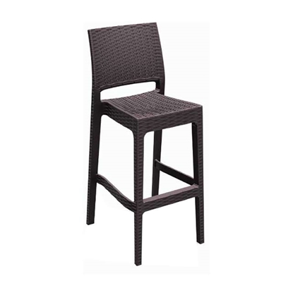 Picture of JAMAICA BROWN STOOL POLYPROPYLENE