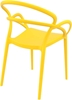 Picture of MILA YELLOW ARMCHAIR POLYPROPYLENE