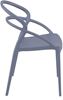 Picture of PIA DARK GREY CHAIR POLYPROPYLENE