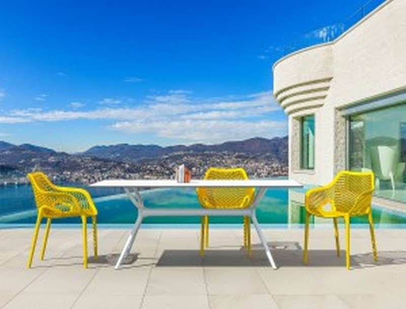 Βάση τραπεζιού XL - Λευκό 158,5x58x72,5 εκ. | Air