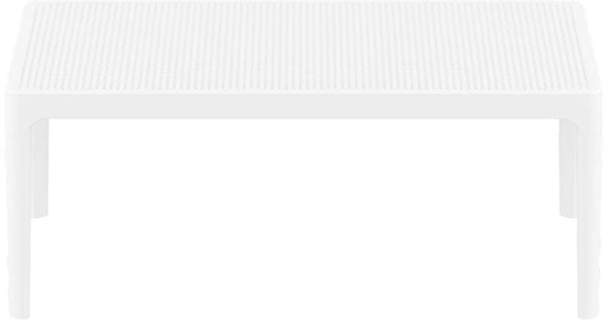 Εικόνα από SKY WHITE 100Χ60Χ40εκ. ΤΡΑΠΕΖΙ ΠΟΛ/ΝΙΟΥ