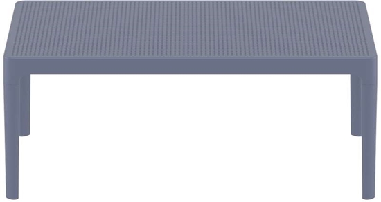 Εικόνα από SKY DARK GREY 100Χ60Χ40εκ. ΤΡΑΠΕΖΙ ΠΟΛ/ΝΙΟΥ