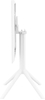 Picture of SKY TABLE FOLDING 60X60X74cm. WHITE POLYPROPYLENE