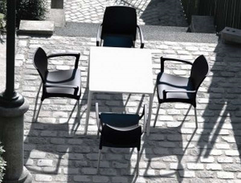Τραπέζι - Silver grey 72x72x72 εκ. | Mango