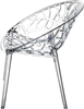 Picture of CRYSTAL CLEAR TRANSP. ARMCHAIR