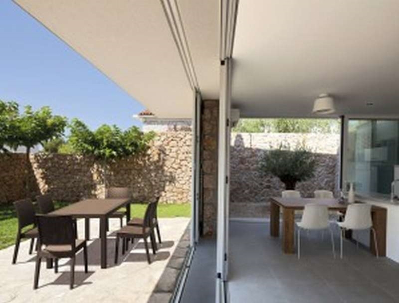 Καρέκλα - Γυαλιστερό λευκό 50x54x44/82 εκ. | Allegra
