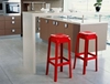 Picture of FOX 75cm.(2pcs/ctn) STOOL GLOSSY RED