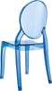 Picture of BABY ELIZABETH BLUE TRANSP. SMALL CHAIR