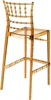 Picture of CHIAVARI 75cm. STOOL (4pcs/ctn) AMBER TRANSP.