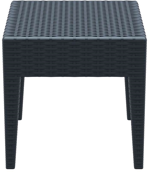 Εικόνα από MIAMI DARK GREY ΤΡΑΠΕΖΙ 45Χ45Χ45εκ. ΠΟΛ/ΝΙΟΥ