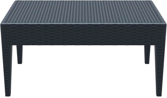 Εικόνα από MIAMI DARK GREY ΤΡΑΠΕΖΙ 92Χ53Χ45εκ. ΠΟΛ/ΝΙΟΥ