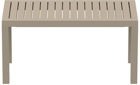 Εικόνα από OCEAN TAUPE ΤΡΑΠΕΖΙ 90Χ45Χ45εκ. ΠΟΛ/ΝΙΟΥ